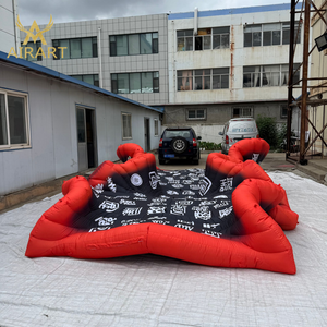 कारखाने प्रत्यक्ष कस्टम inflatable 6 मीटर लंबा समुद्री फ्लैटवर्म बेस समुद्र तल का गुब्बारे - Product Image 5