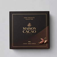 Fabricant Professionnel – Vente Chaude – Boîte à Chocolats Magnétique Personnalisée Imprimée – Coffret Cadeau de Luxe pour le Ramadan avec Sac Cadeau