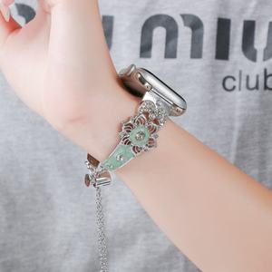 Correa de Reloj Inteligente Ajustable de Aleación Dorada de Lujo Yusslab con Hebilla para Reloj Iwatch10 38-40-41mm - Product Image 2