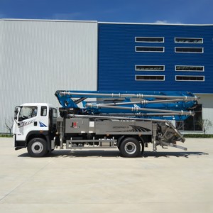 Jiuhe Bán Chạy nhất điều khiển từ xa HOWO Chassis 25M 30M 32m Mini Xe tải BƠM BÊ TÔNG trong những năm gần đây - Product Image 3