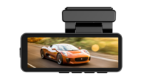 Dash Cam 4K dengan Wifi, GPS Terintegrasi, Night Vision, Rekam Mengemudi Depan dan Belakang, Blackbox DVR, Kamera Mobil Ganda