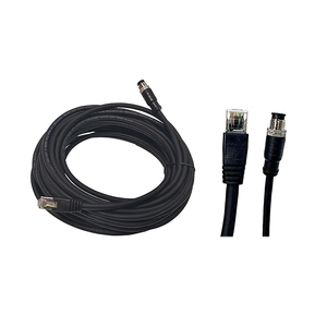 <b>Ethernet</b> <b>Cable</b> Cat5e Cat6 <b>Cable</b> Assemblies 2m Shielded Male M12 D Code Connector to <b>RJ45</b> - Product Image 1
