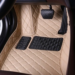 Alfombrillas Antideslizantes Impermeables de Color Morado Intenso con Diseño 3D para Interiores de Automóviles - Product Image 2