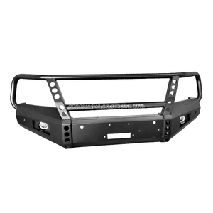 Pare-chocs avant de voiture en acier durable avec barre de protection et lumières LED, compatible avec plusieurs modèles pour Lc200 <span class=keywords><strong>Toyota</strong></span> Nissan <span class=keywords><strong>Ford</strong></span> Jeep <span class=keywords><strong>Toyota</strong></span> Hilux - Product Image 1
