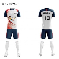 Conjunto de Uniforme de Fútbol Retro de Secado Rápido y Alta Calidad, Sublimado, para Clubes, Nueva Temporada, Ropa Deportiva para Hombre