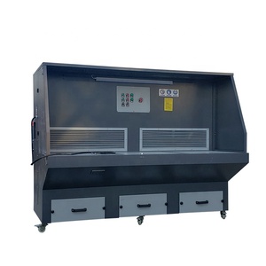 โต๊ะขัดและทำความสะอาดแบบดาวน์ดราฟสำหรับเตียงทรายงานไม้โต๊ะเก็บ<span class=keywords><strong>ฝุ่น</strong></span>เคลื่อนที่ได้สองตำแหน่ง - Product Image 5