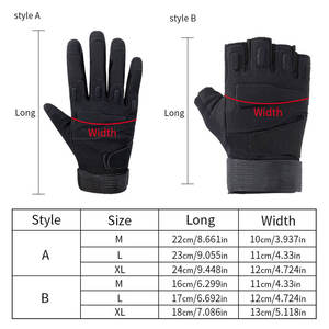 Guantes Tácticos Unisex de Punto y Goma con Logotipo Personalizado, Guantes Deportivos para Gimnasio, Guantes de Culturismo para Hombre - Product Image 6