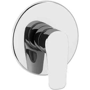 Mélangeur de douche encastré à levier unique ECOSTYLE Outil de tournage chromé - Product Image 1