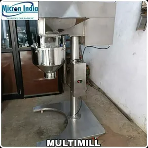 Micron India - Máquina de Granulación y Pulverización de Acero Inoxidable de Alta Resistencia, 1kW de Potencia, 30kg de Peso, 1 Año de Garantía - Product Image 2