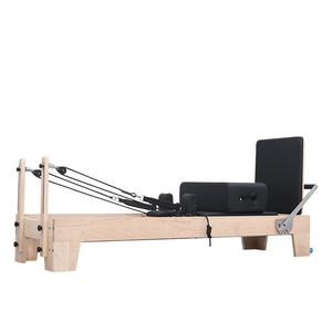 Set Pilates Grande da Cinque Pezzi, Attrezzatura per Allenamento Yoga e Modellamento del Corpo, Scala, Secchio, Letto Cadillac, Letto Core in Legno di Gomma e Acero dello Shandong - Product Image 5