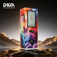 Distributeur automatique de cigarettes et de snus DKM avec écran tactile intelligent, service en libre-service, caméra de vérification d'âge