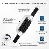 Appareil de massage à bille rotative à 360° pour le corps entier, anti-cellulite