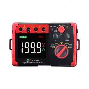 เครื่องวัดความต้านทานดินแบบดิจิตอลรุ่นใหม่ MS2302 แบบ 2 ขั้ว 3 ขั้ว สำหรับการวัดกำลังไฟฟ้าอิเล็กทรอนิกส์ รับประกัน 1 ปี สำหรับการทดสอบอุปกรณ์ - Product Image 5