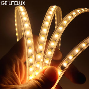 Tira de Luz LED de Doble Color, Luz Blanca Ajustable CCT, SMD 2835 IP67 Sin Controlador, 3000K-6000K, 192 LED/m, Tira Larga de LED, 220V - Product Image 3