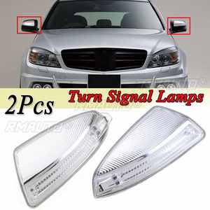 Luz LED de Señal de Giro para Espejo Lateral, Lámpara de Espejo Retrovisor para Puerta, 2048200721 para Mercedes-Benz W204 W164 ML300 ML500 ML550 ML320 - Product Image 1