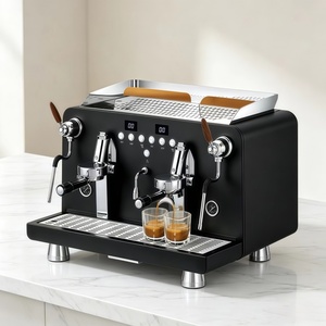 Machine à café expresso semi-automatique, machine à café commerciale avec fonction d'auto-nettoyage pour un entretien facile - Product Image 6