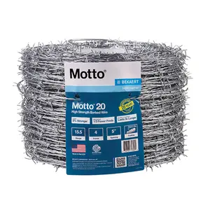 barbed wire zimbabwe 50 kg roll 25kg roll Wholesale best selling low price barbed wire