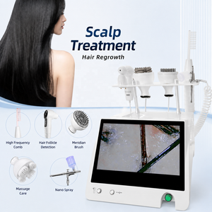 Analyseur de cuir chevelu 5 en 1, scanner de peau, appareil de soin des <span class=keywords><strong>cheveux</strong></span> pour usage domestique et en salon - Product Image 1