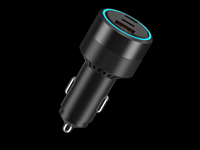 Chargeur de voiture USB + Type C à affichage numérique de haute qualité PD100w QC3.0 Super rapide pour chargeur de téléphone portable