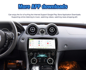 Autoradio Android 12 pouces pour <span class=keywords><strong>Jaguar</strong></span> XJ XJL 2009-2018 Stéréo Vidéo Carplay GPS Navigation Lecteur multimédia Unité principale + Panneau de climatisation - Product Image 4