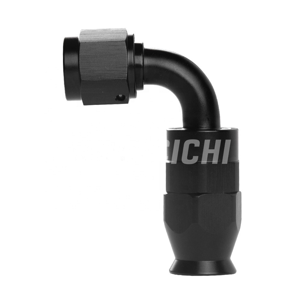 SUMEICHI 6AN Fitting PTFE Hose Ends 90 Degree Fuel Line Fittings