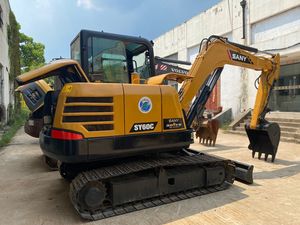 Excavadora Usada Sany SY60C Mini de 6 Toneladas, Excavadora Pequeña Original de China con Aire Acondicionado - Product Image 2