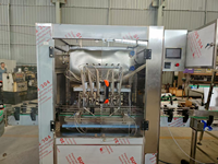 Machine de remplissage automatique à servo-moteur pour produits liquides, remplisseuse de bouteilles à piston haute précision 200-1250 ml