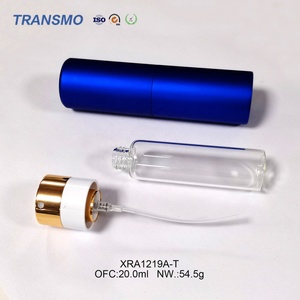 Bouteille d'eau en verre de 20 ml, flacon pulvérisateur en verre coloré, flacon de parfum en verre rechargeable de 20 ml avec boîte - Product Image 6