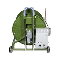 Enrouleur de câble à fibre optique à usage extérieur 10.0mm chariot à câble pour tambour de câble
