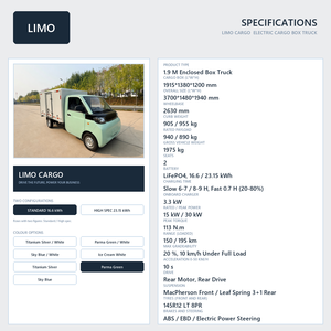 EEC/L7e-Zertifizierter Elektrischer Geschlossener Lieferwagen, Umweltfreundliches <span class=keywords><strong>Mini</strong></span>-Elektro-Lieferfahrzeug - Product Image 2