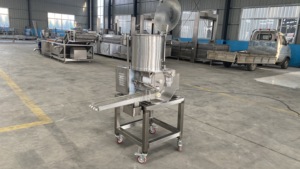 Machine à collation automatique commerciale professionnelle en acier inoxydable tarte à la viande et Hamburger Patty Maker 220v état neuf - Product Image 3