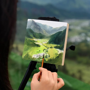 Bán buôn 380gsm linen-bông vải cuộn trên bán trống nghệ sĩ vải sơn vải - Product Image 4