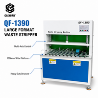 QF-1390 Karton-Abfallentfernungsmaschine Druck- und Verpackungsverarbeitungsmaschine Pneumatische Flachnadel-Rundnadel-Maschine