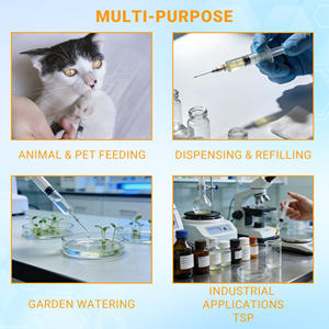 Jeringas Veterinarias de Grado Médico de 1 <span class=keywords><strong>ml</strong></span>, Luer Lock con Aguja, Jeringa de Seguridad Desechable de 1 cc - Product Image 5