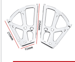 Металлическая двухслойная Складная полка для обуви - Product Image 5