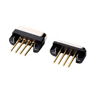 HytePro Self-Mating 4 Pin PCB Conector magnético eléctrico Pogo Pin - Product Image 6