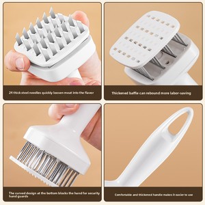 Rebond automatique marteau viande fil aiguille en acier inoxydable saveur Piercing dispositif pour <span class=keywords><strong>Steak</strong></span> ménage cuisine outil pour cassé - Product Image 4