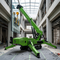 Grue araignée ZMT P-1139, 6 tonnes, 8 tonnes, diesel, autopropulsée, homologuée CE, hydraulique, sur chenilles, télescopique, avec stabilisateurs, hauteur de levage 30,5 m
