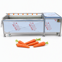 Aardappel Wortels Cassave Dadels Borstel Schil- en wasmachine Cassavehuid Gember Aardappelschil Wasmachine Schilmachine Wasmachine