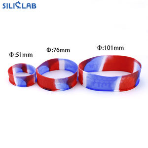 Trois tailles en un ensemble d'anneaux de Protection en Silicone accessoires <span class=keywords><strong>pour</strong></span> fumeurs articles fragiles en verre outil de protection - Product Image 3