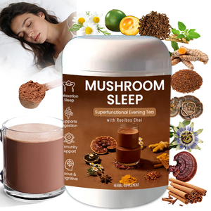 OEM Wind Down Naturally : Poudre de Champignons Bio pour le Sommeil et la Relaxation, avec Reishi et Queue de Dinde - Product Image 1