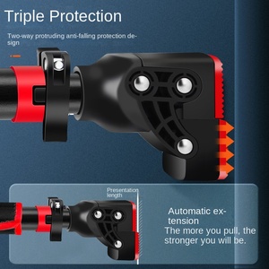 جهاز تمارين السحب على الباب بدون حفر، معدات رياضية منزلية للتمارين الداخلية، حلقة رفع أحادية القضيب - Product Image 2