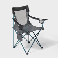 Chaise de plage pliable moderne en métal, légère et durable, taille personnalisée, avec accoudoirs, pour pique-nique, camping, pêche, parc