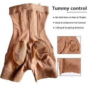 <span class=keywords><strong>Fajas</strong></span> colombiennes pour femme, haute compression, rehausseur de fesses, avec armatures en acier, contrôle du ventre, post-chirurgie BBL, Stage 2 - Product Image 2