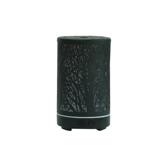 เครื่องเพิ่มความชื้นกลิ่นหอมเหล็กป่าอันสร้างสรรค์เครื่อง0.5L อัลตร้าโซนิคพร้อมไฟ LED สำหรับตั้งโต๊ะในบ้าน - Product Image 5
