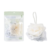 Fleur de Douche Naturelle Anti-Éparpillement Durable Douce et Moussante Ne Frottant Pas la Peau