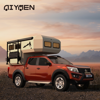 Module de camping pour pick-up, coque d'expédition coulissante et relevable, avec armoires tout-terrain et mini-cuisine pour pick-up, en promotion