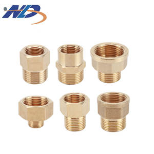 NLD toptan sıkıştırma paslanmaz çelik sıkma sıhhi tesisat bağlayıcı 1/2 ''3/4-1'' meme pirinç adaptörü - Product Image 6