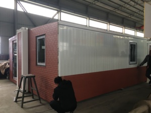 Casa Contenedor Modular Plegable Prefabricada Moderna y Económica de 20 y 40 pies, Expandible, para Venta en Australia, Origen China - Product Image 2