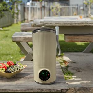 Tasse chauffante électrique personnalisable 2025 avec fonction de mélange et de préparation de lait pour bébé, portable USB, idéale pour les sorties - Product Image 2